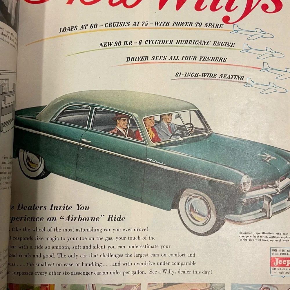 1952 Vgt Better Homes and gardens 242 page magazines  mid century read